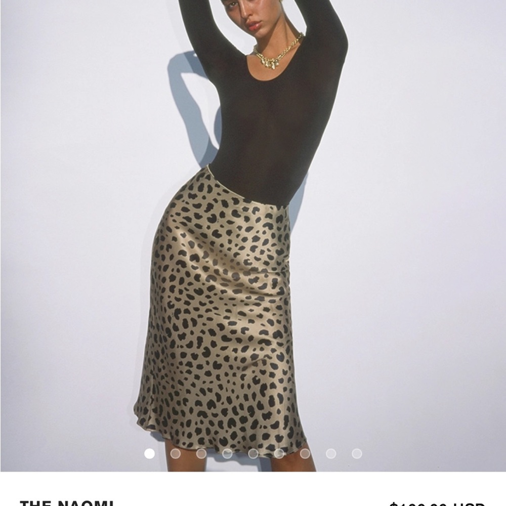 Realisation Par - The Naomi Slip Skirt - wild Things print medium